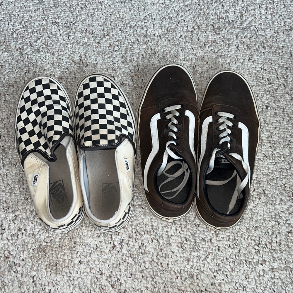 Vans used, but not the worst condition ever